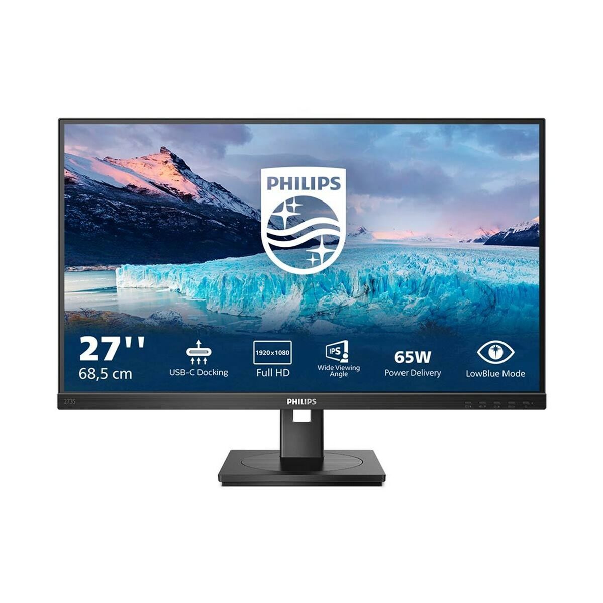Monitors Philips 273S1/00 27" Full HD 75 Hz
